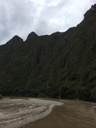Scenery on the 8.5-mile trek. (Aguas Calientes, Peru)