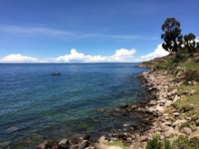Shoreline. (Taquile Island, Lake Titikaka)